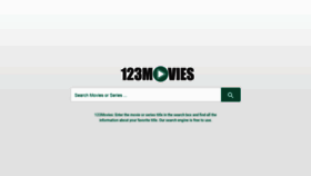 What 123movies-en.org website looked like in 2022 (1 year ago)