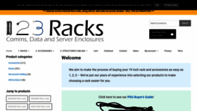 What 123racks.co.uk website looked like in 2022 (1 year ago)