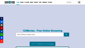 What 123movies.ba website looked like in 2022 (1 year ago)