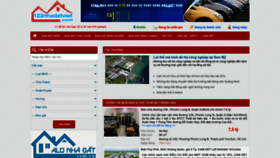 What 123nhadatviet.com website looked like in 2022 (1 year ago)