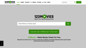 What 123moviefree.sc website looked like in 2022 (1 year ago)