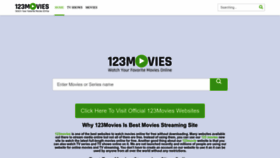 What 123movies.wiki website looked like in 2022 (1 year ago)