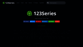 What 123series.bz website looked like in 2022 (2 years ago)