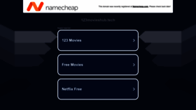What 123movieshub.tech website looked like in 2022 (1 year ago)
