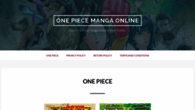 What 1-piece-manga.com website looked like in 2022 (1 year ago)