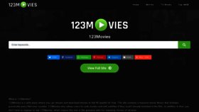 What 123movies.tw website looked like in 2022 (1 year ago)