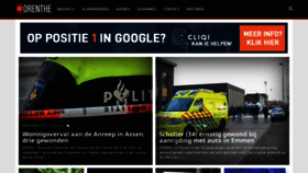 What 112drenthe.nl website looked like in 2022 (2 years ago)