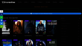What 123moviesfree.vin website looked like in 2023 (1 year ago)