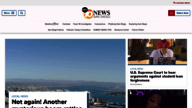 What 10news.com website looked like in 2023 (1 year ago)