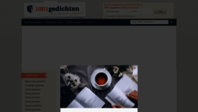 What 1001gedichten.nl website looked like in 2023 (1 year ago)
