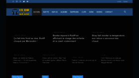 What 13or-du-hiphop.fr website looked like in 2023 (2 years ago)