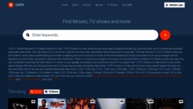 What 123tv.space website looked like in 2023 (1 year ago)
