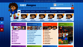 What 1001juegos.com.mx website looked like in 2023 (This year)