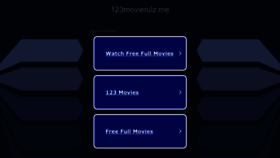 What 123movierulz.me website looked like in 2023 (This year)
