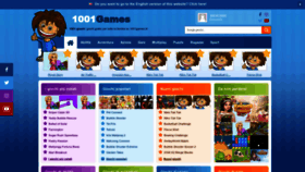 What 1001games.it website looks like in 2024 