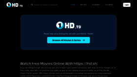 What 1hd.sh website looked like in 2024 (1 year ago)