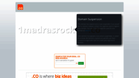 What 1madrasrockers.co website looked like in 2024 (1 year ago)