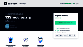 What 123movies.rip website looks like in 2024 