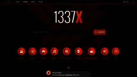 What 1337x.to website looks like in 2024 