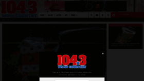 What 1043wowcountry.com website looks like in 2024 