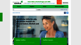 What 123recht.net website looks like in 2024 