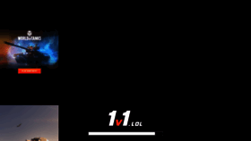 What 1v1.lol website looked like in 2024 (1 year ago)