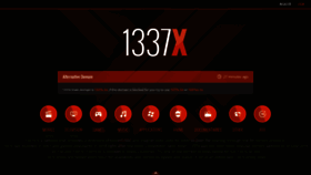 What 1337x.tw website looks like in 2024 