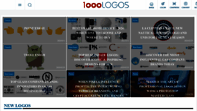 What 1000logos.net website looks like in 2024 