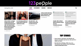 What 123people.de website looks like in 2024 
