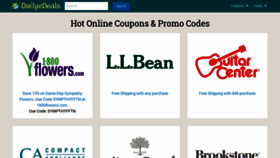 What 1-coupons.com website looks like in 2024 