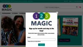 What 123magic.com website looks like in 2024 