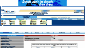 What 1uptravel.com website looked like in 2024 (1 year ago)