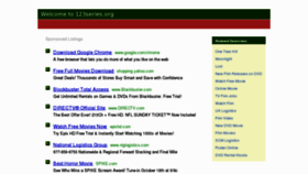 What 123series.org website looked like in 2011 (12 years ago)