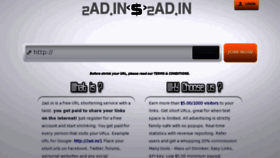 What 2ad.in website looked like in 2012 (11 years ago)