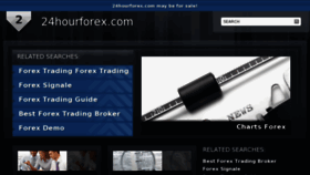 What 24hourforex.com website looked like in 2012 (11 years ago)