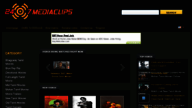 What 24x7mediaclips.com website looked like in 2012 (11 years ago)