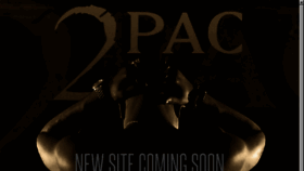 What 2paclegacy.com website looked like in 2014 (9 years ago)