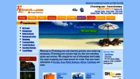What 2traveling.com website looked like in 2015 (8 years ago)