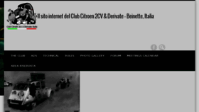 What 2cvclubitalia.com website looked like in 2016 (8 years ago)