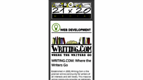 What 21x20.com website looked like in 2016 (9 years ago)