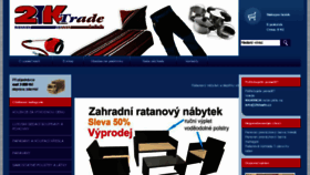 What 2ktrade.cz website looked like in 2016 (8 years ago)