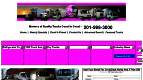 What 24hrtrucks.com website looked like in 2016 (8 years ago)