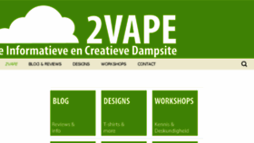 What 2vape.nl website looked like in 2016 (8 years ago)