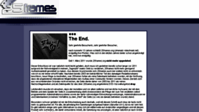 What 25frames.org website looked like in 2016 (9 years ago)