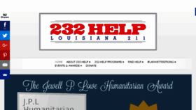 What 232-help.org website looked like in 2016 (7 years ago)