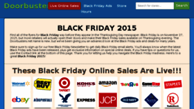What 2012blackfridayads.com website looked like in 2016 (7 years ago)