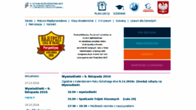 What 2lo.poznan.pl website looked like in 2016 (7 years ago)