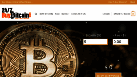 What 247buybitcoin.com website looked like in 2016 (7 years ago)