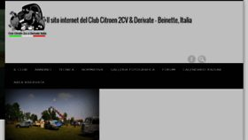 What 2cvclubitalia.com website looked like in 2017 (7 years ago)