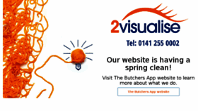 What 2visualise.co.uk website looked like in 2017 (7 years ago)